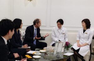 アラガン社マーク社長と共に