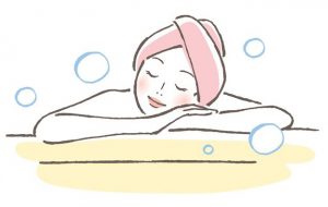 寒い日は水素風呂で全身ケアを