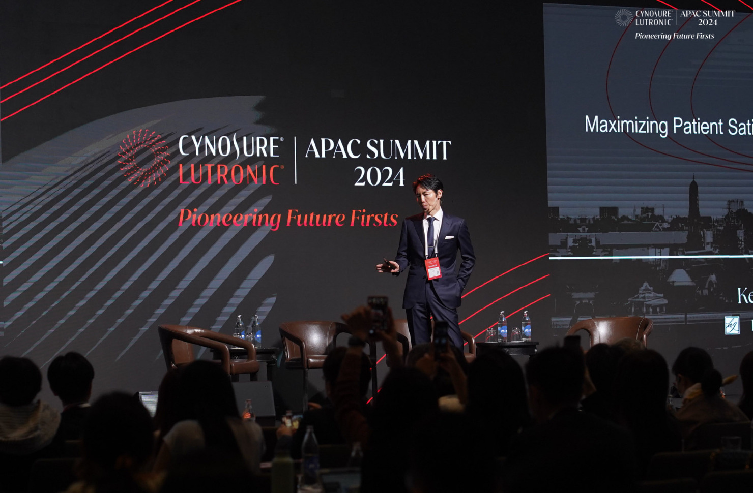バンコクで開催されたCynosure APAC Summit 2024での講演の様子