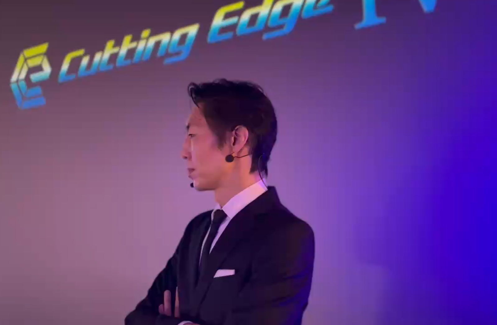 Cutting Edge 2025での講演の様子