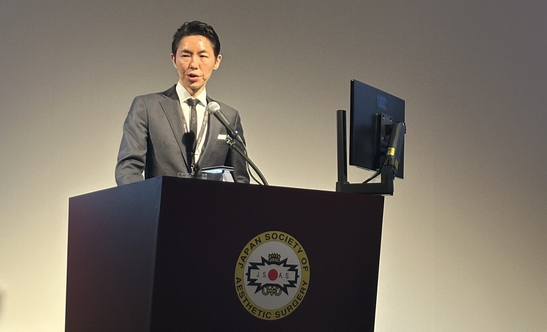 第113回日本美容外科学会（JSAS）での講演の様子