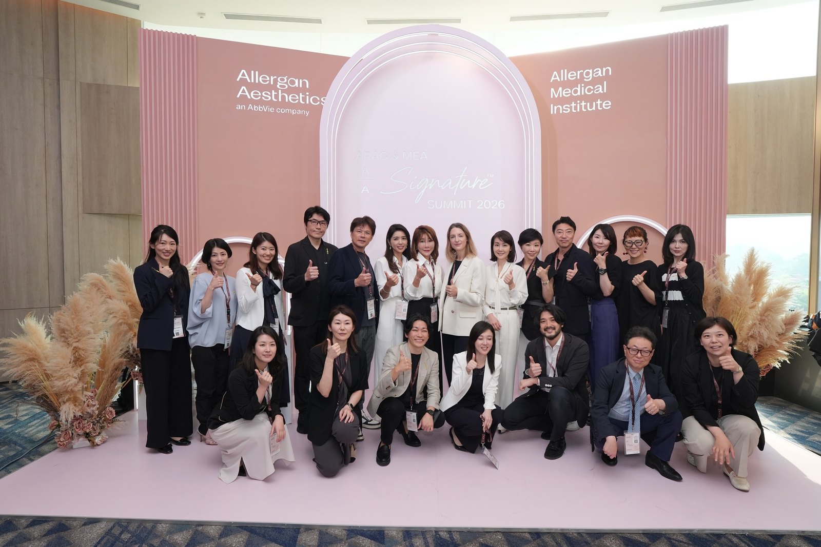 AA Signature Summit 2026に参加したTeam Japanの集合写真