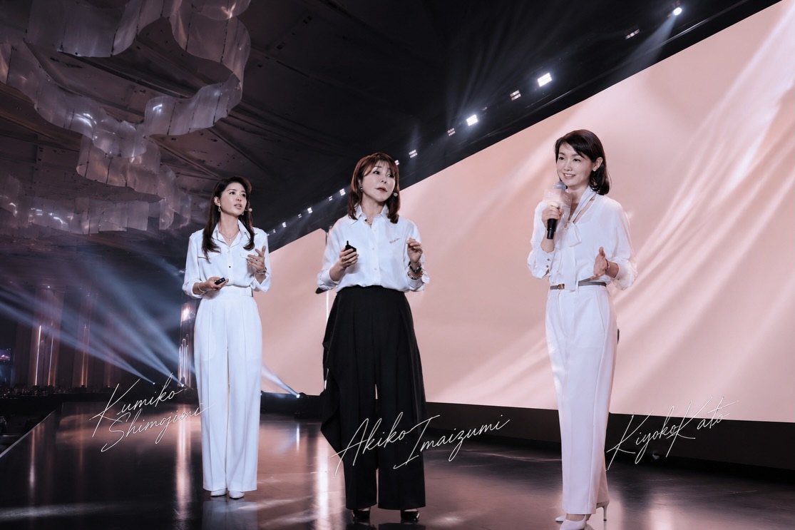国際シンポジウムに登壇した下島久美子先生・今泉明子先生・加藤聖子先生