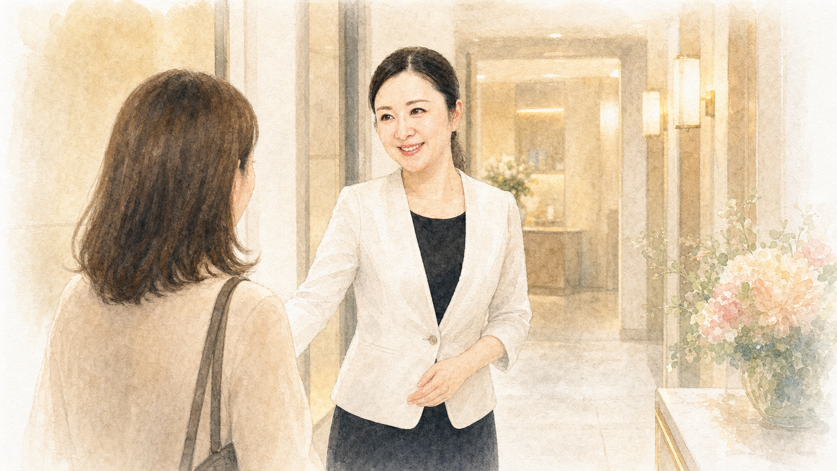 これからの吉野真由美さんをイメージした挿絵