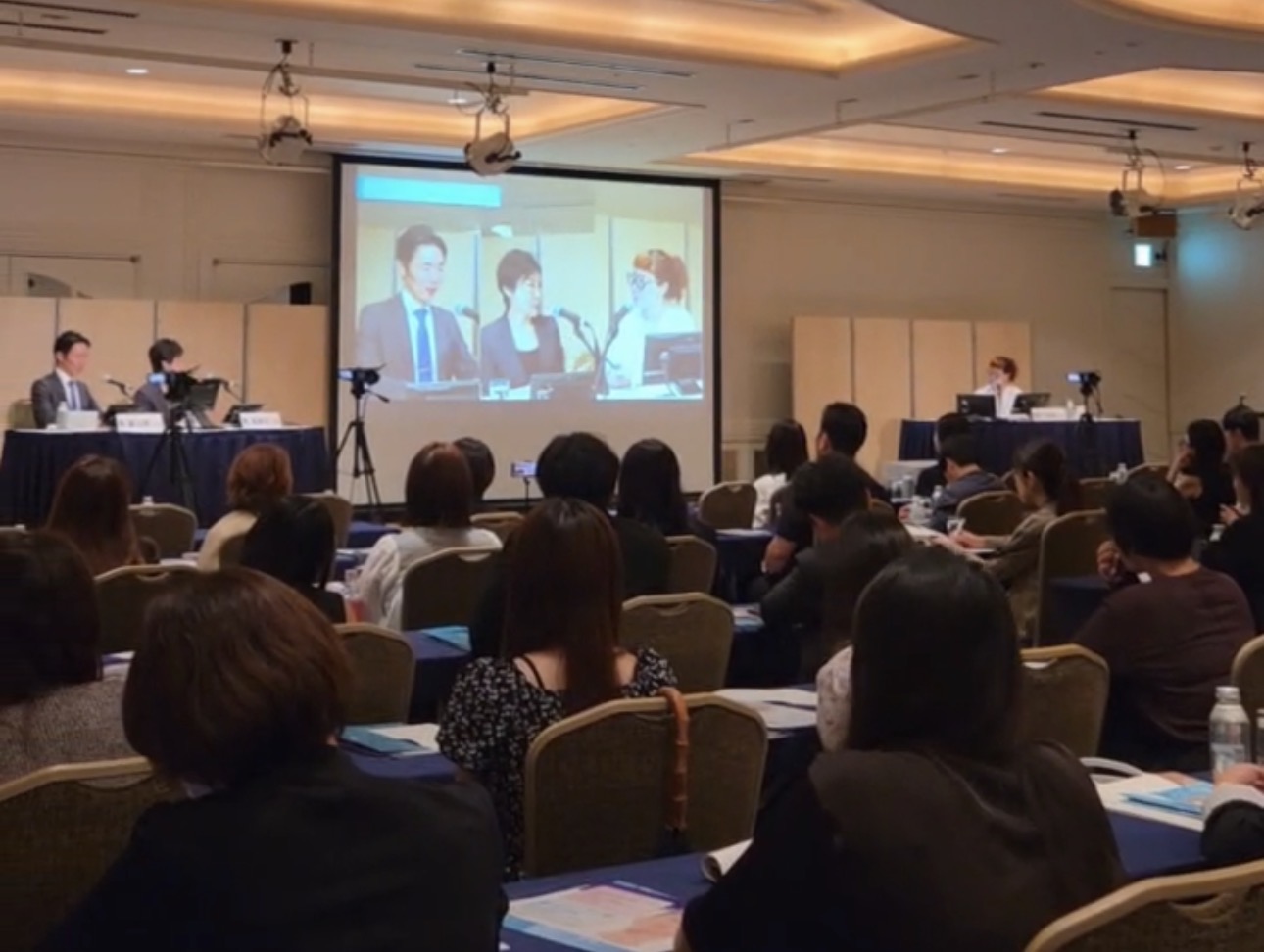 SKINVIVE×エネルギーデバイスセミナーの会場の様子