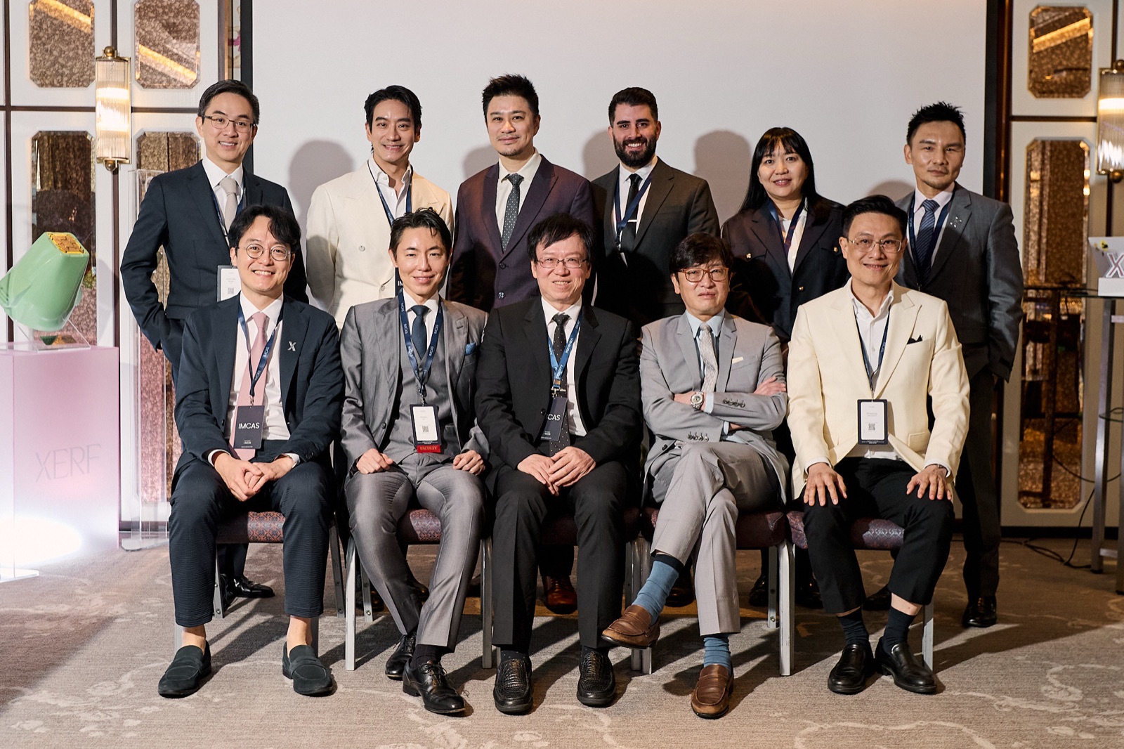 APAC XERF XPERT Roundtableに参加した各国の医師たちの集合写真
