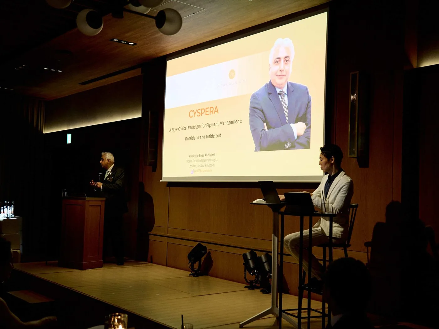 Firas Al-Niaimi教授の講演